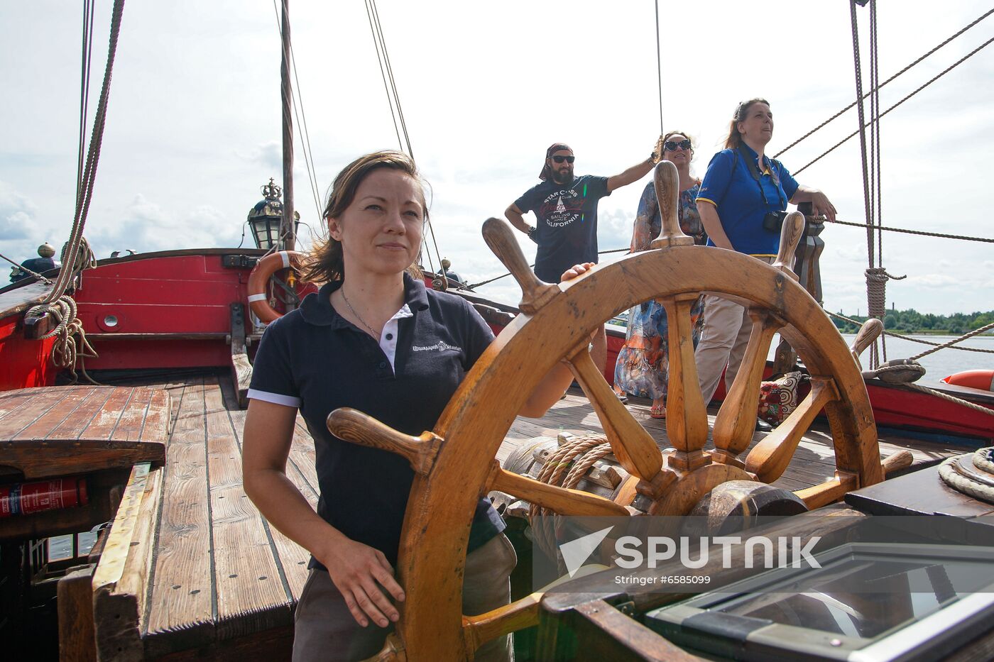 Latvia Russia Shtandart Tall Ship