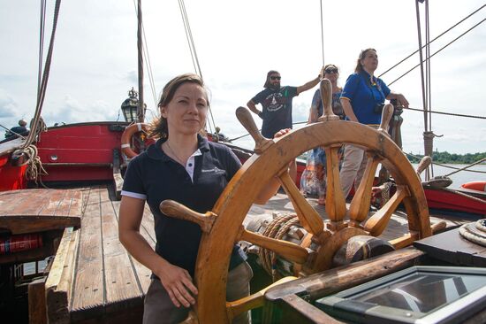 Latvia Russia Shtandart Tall Ship