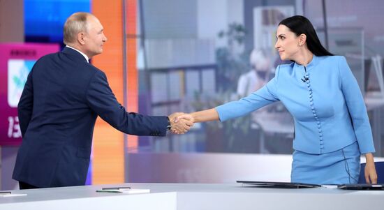 Russia Putin Direct Line