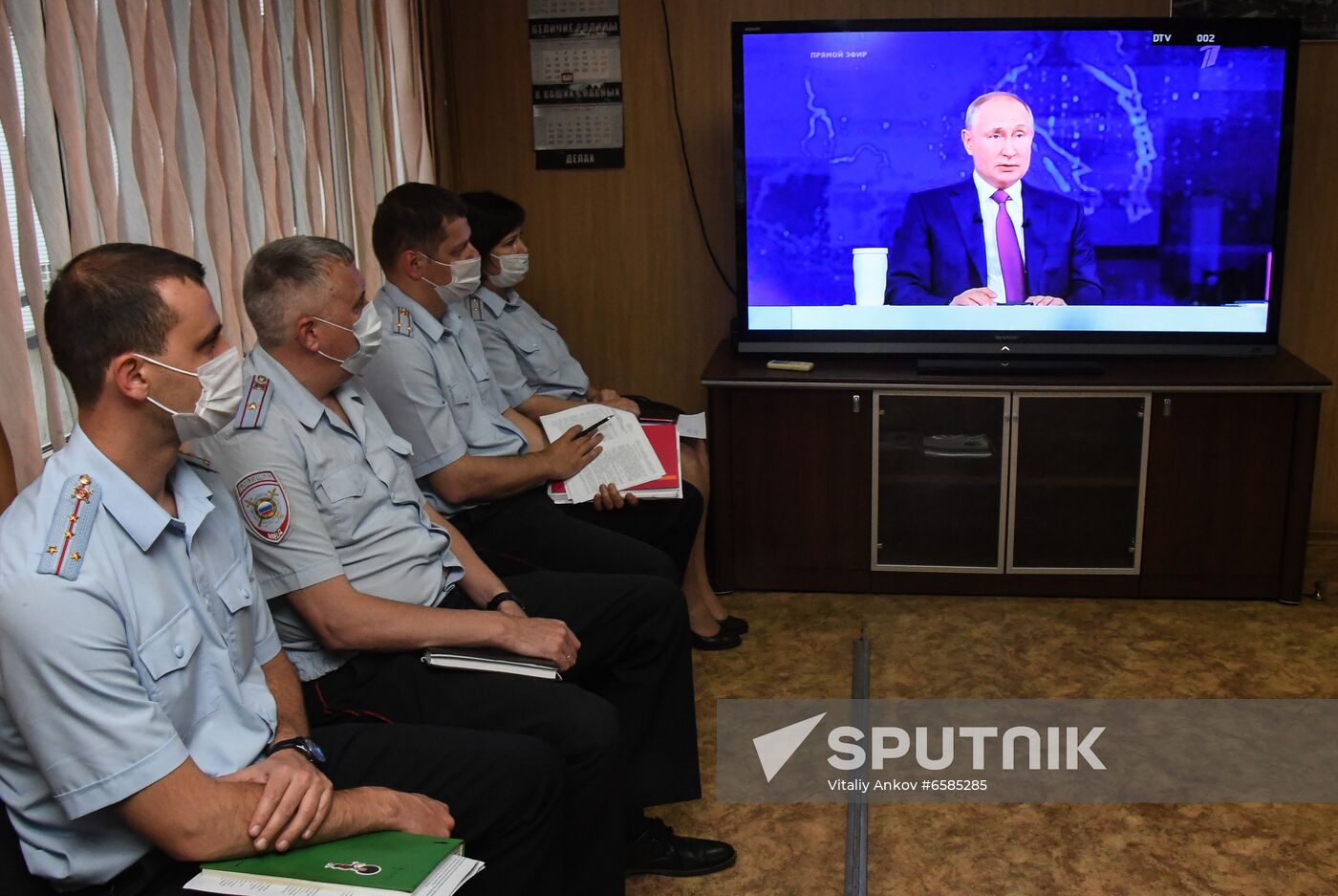Russia Putin Direct Line