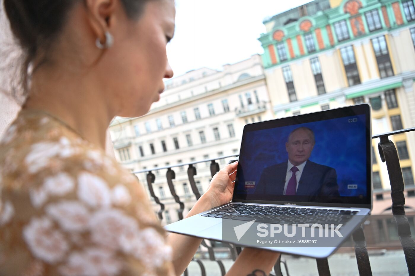 Russia Putin Direct Line