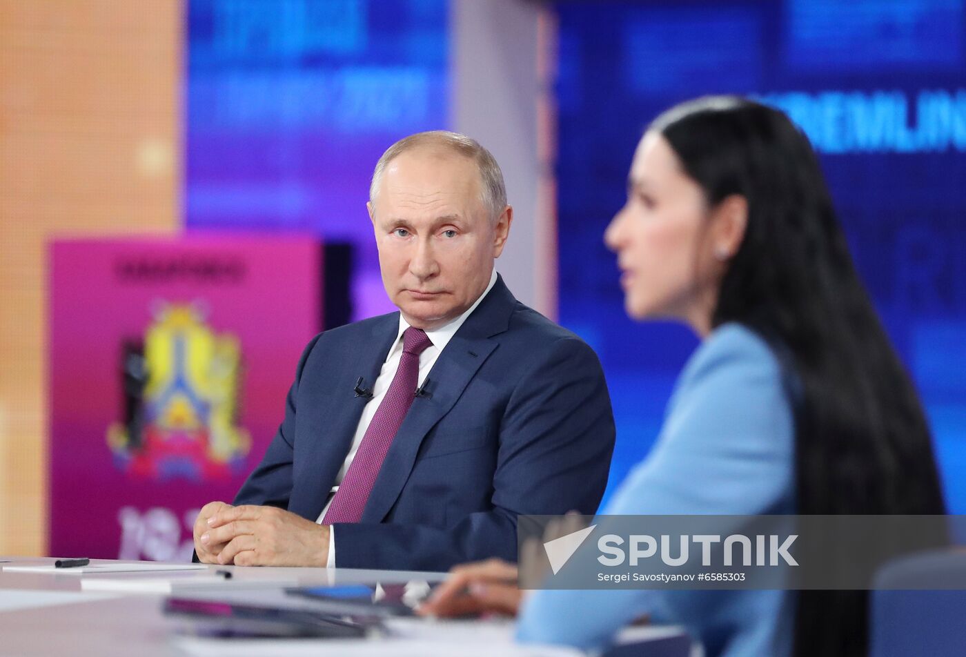Russia Putin Direct Line