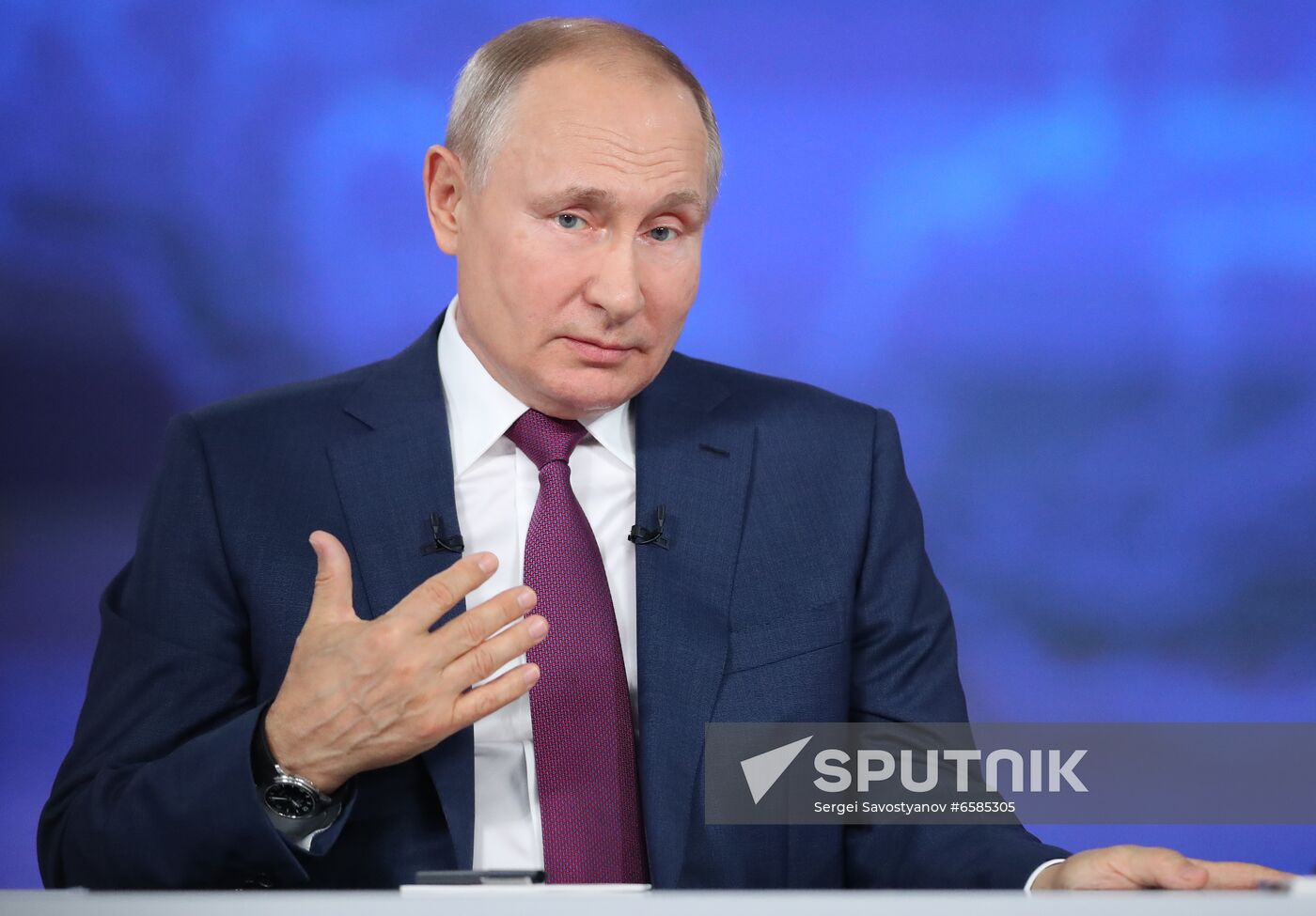 Russia Putin Direct Line