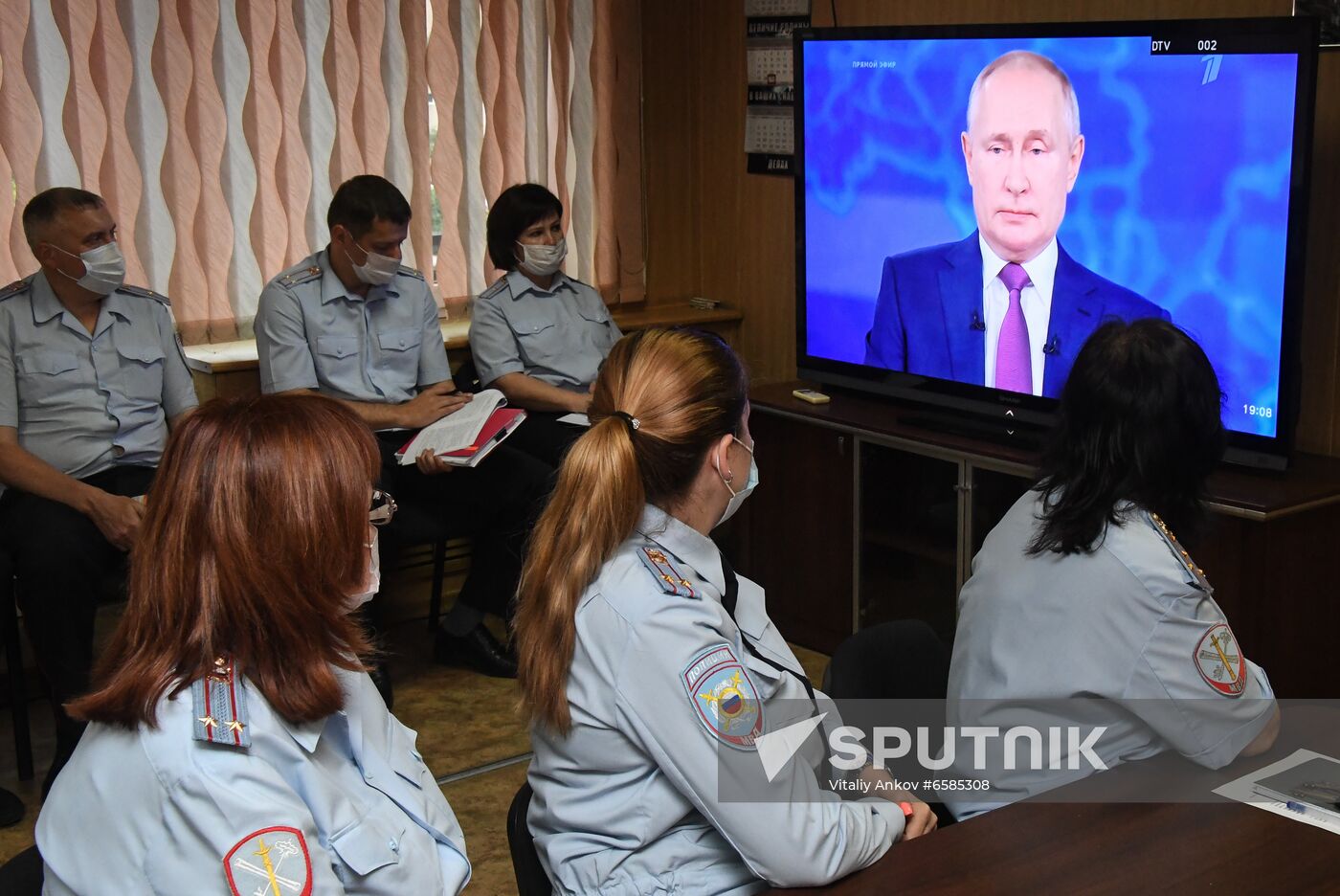 Russia Putin Direct Line