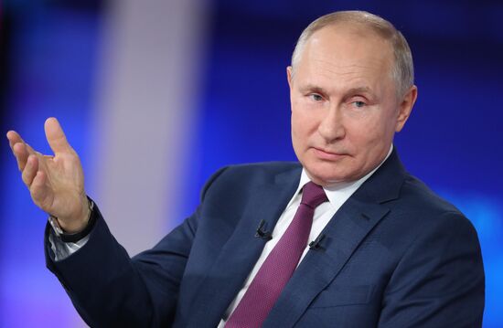 Russia Putin Direct Line