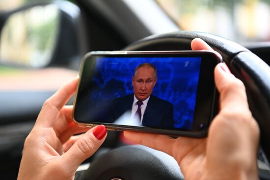 Russia Putin Direct Line