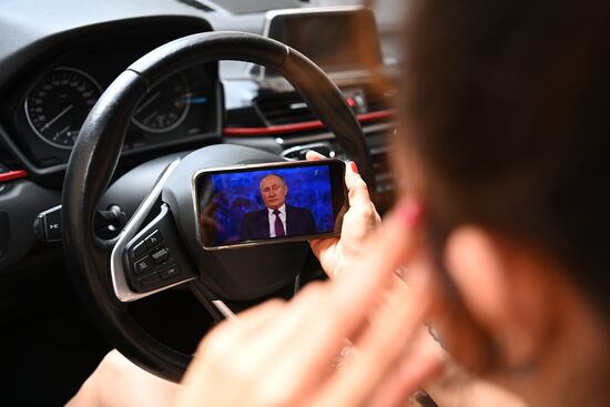 Russia Putin Direct Line