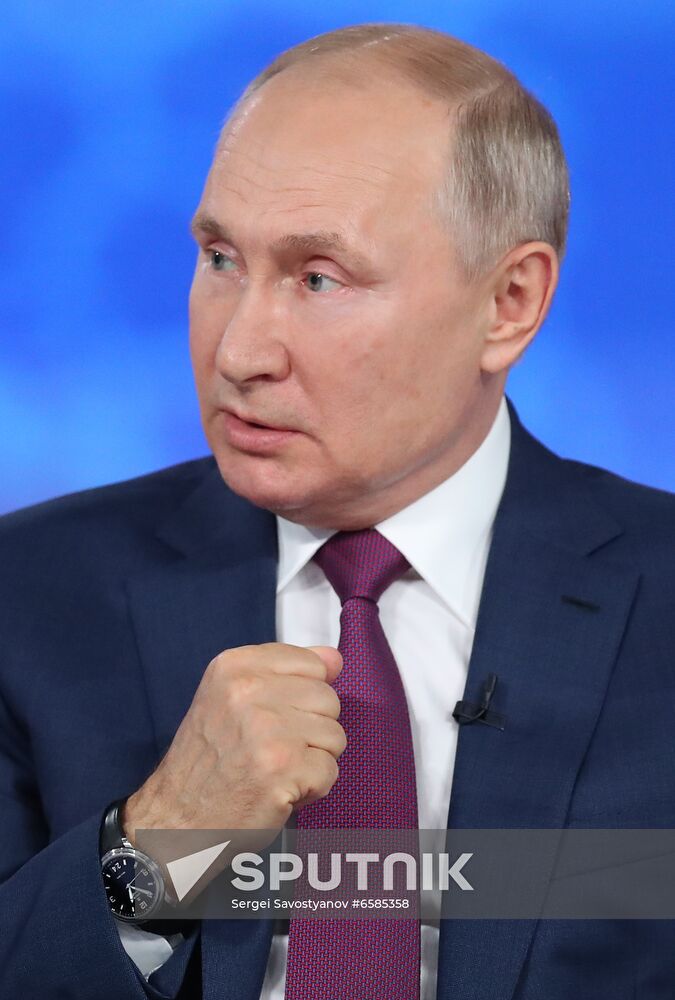 Russia Putin Direct Line