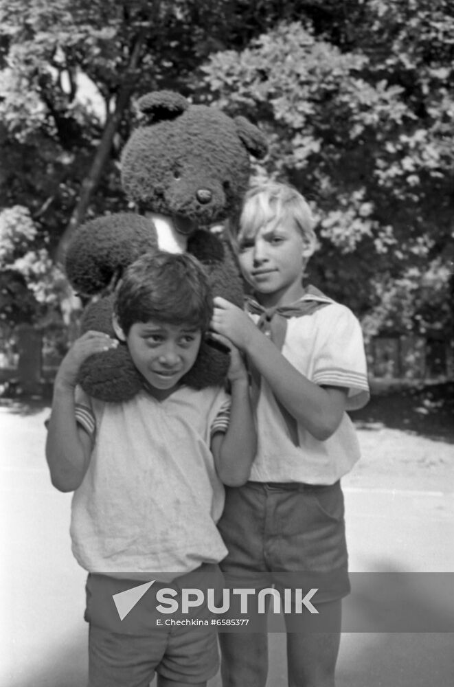 Children from Nicaragua in Odessa