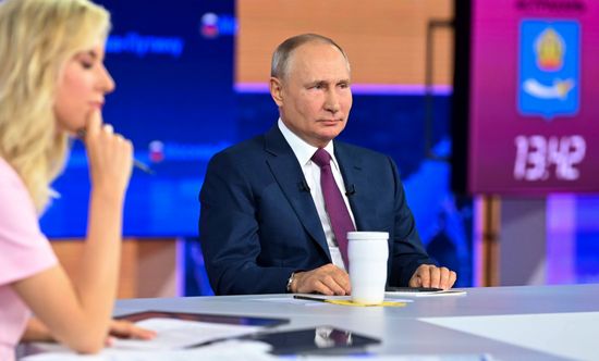 Russia Putin Direct Line