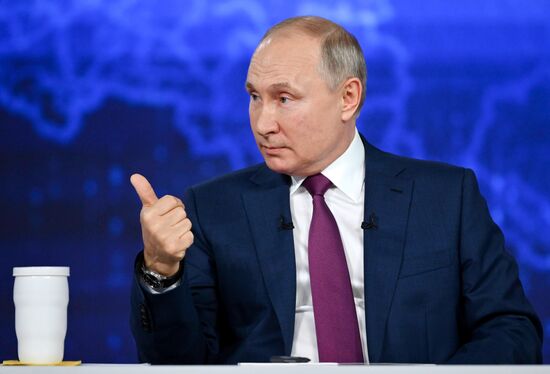 Russia Putin Direct Line