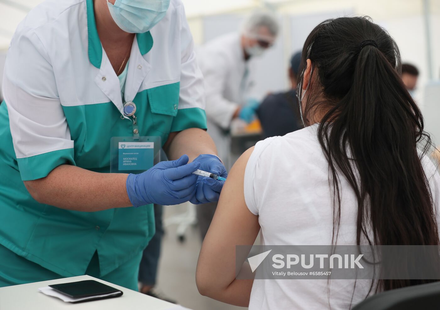 Russia Coronavirus Vaccination