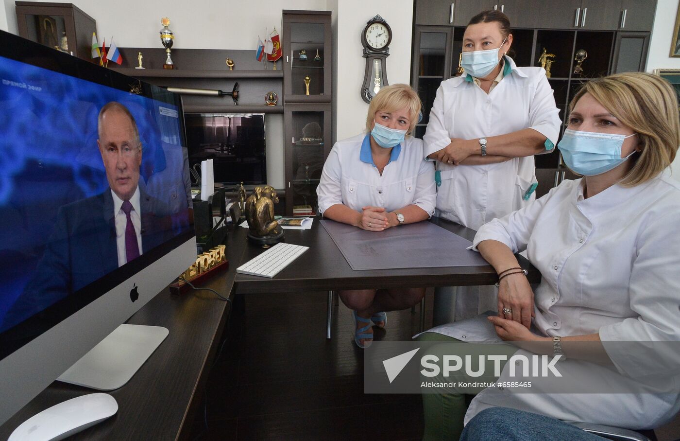 Russia Putin Direct Line
