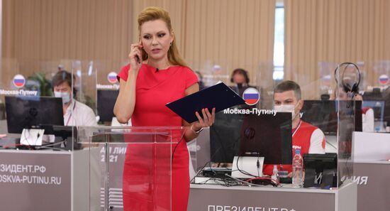 Russia Putin Direct Line