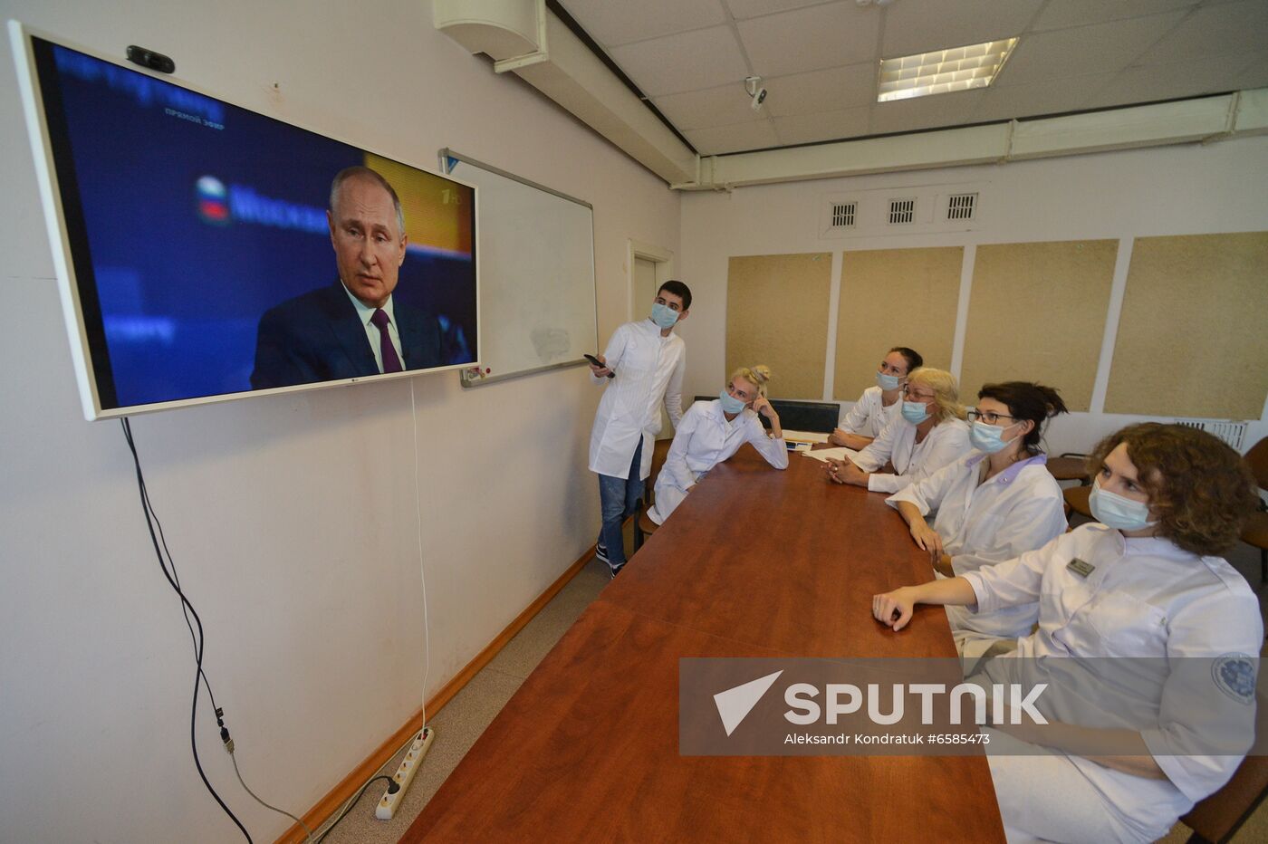 Russia Putin Direct Line