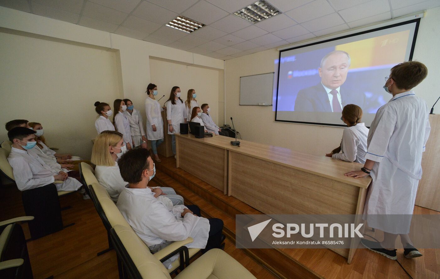 Russia Putin Direct Line