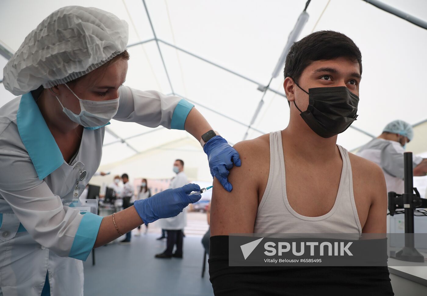 Russia Coronavirus Vaccination