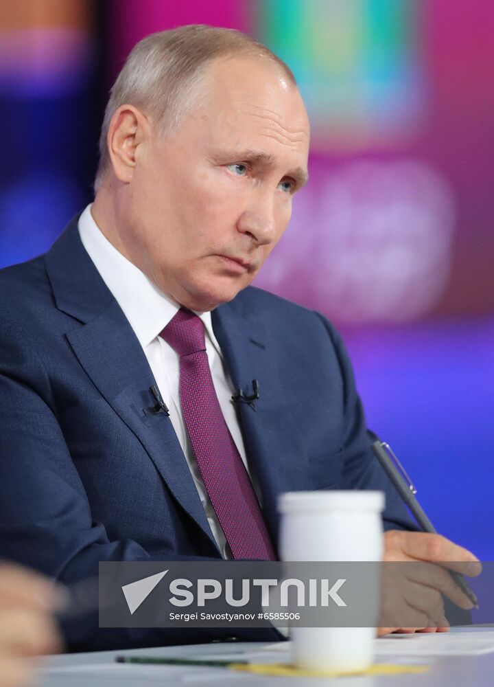 Russia Putin Direct Line