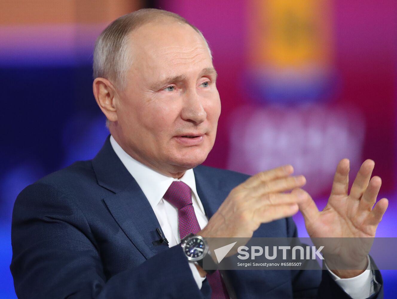 Russia Putin Direct Line
