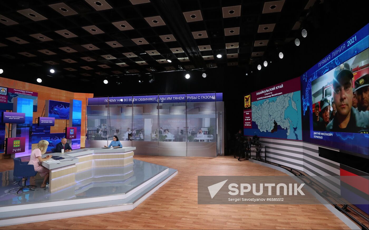 Russia Putin Direct Line