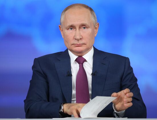 Russia Putin Direct Line