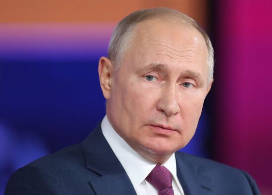 Russia Putin Direct Line
