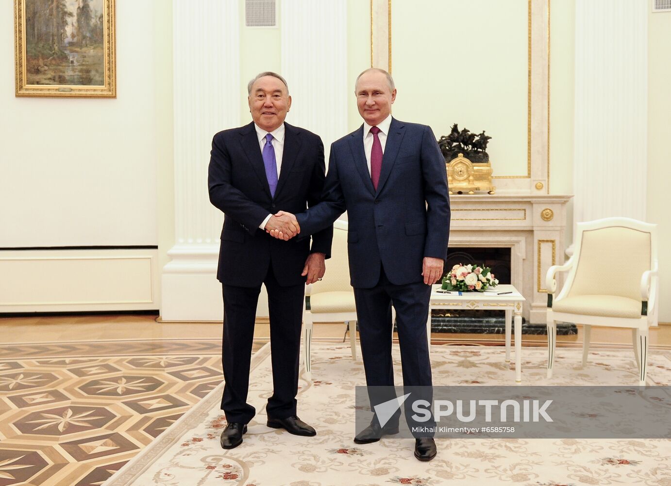 Russia Putin Nazarbayev