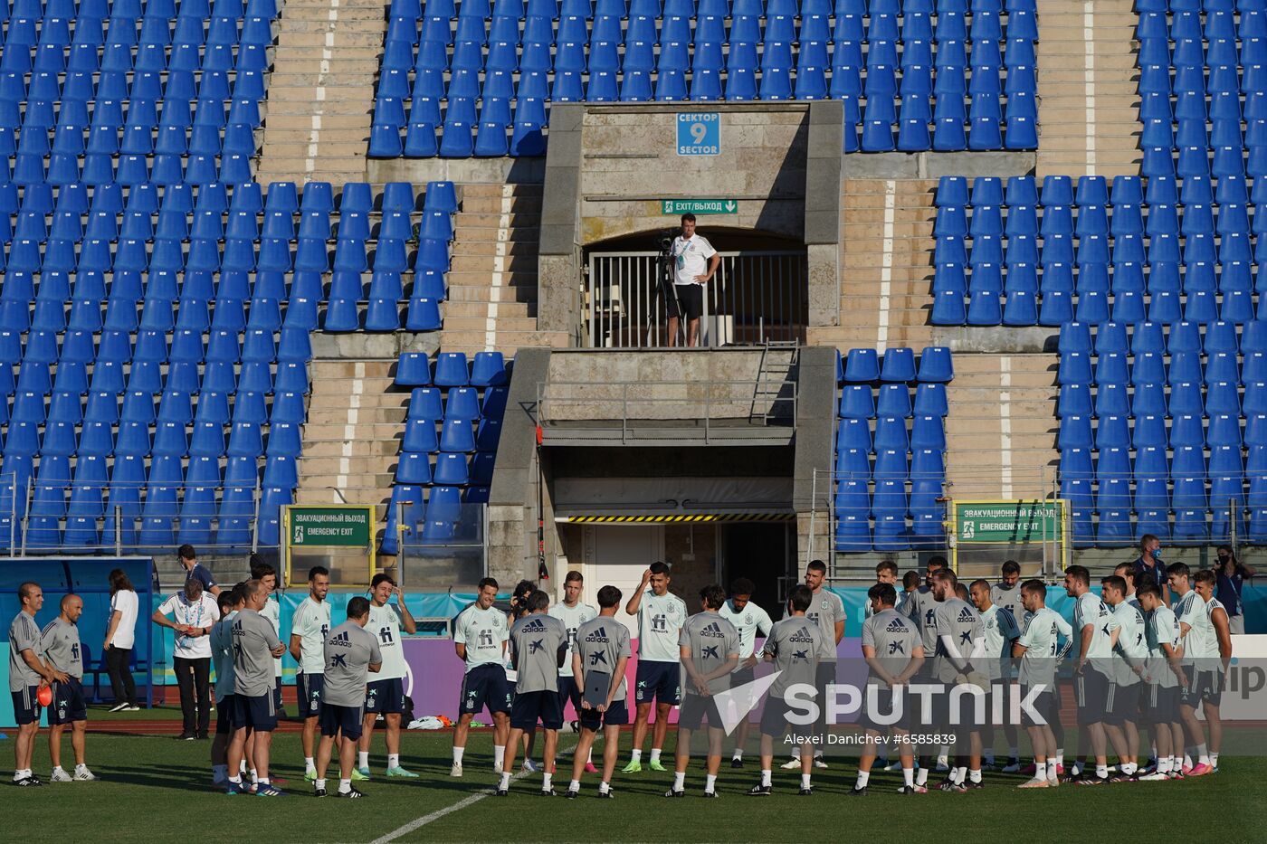 Russia Soccer Euro 2020 Spain Training Session