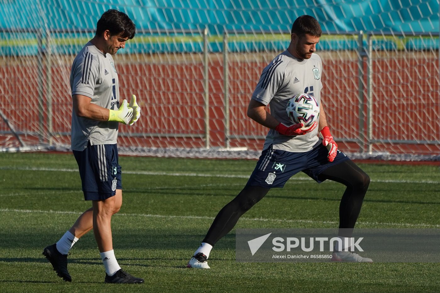 Russia Soccer Euro 2020 Spain Training Session