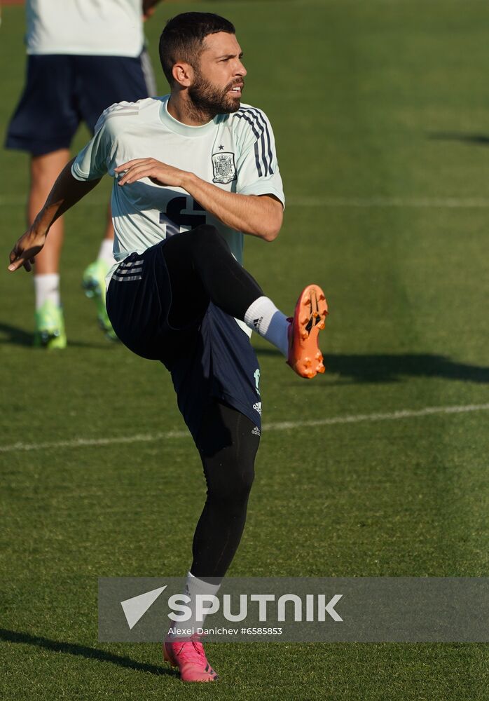 Russia Soccer Euro 2020 Spain Training Session