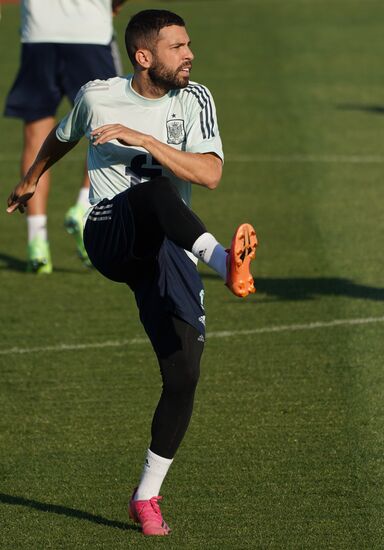 Russia Soccer Euro 2020 Spain Training Session
