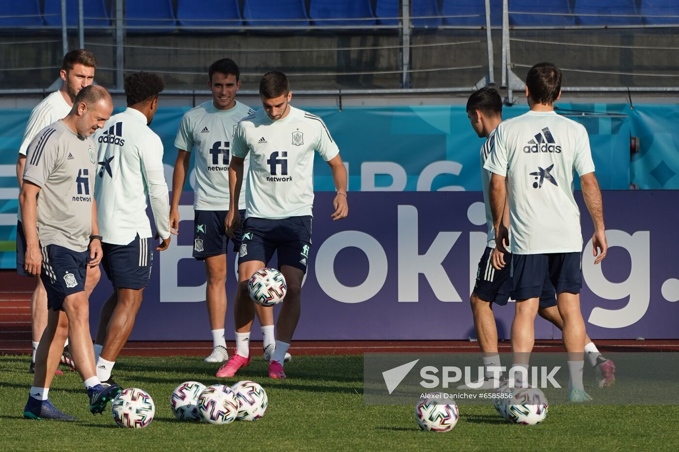 Russia Soccer Euro 2020 Spain Training Session