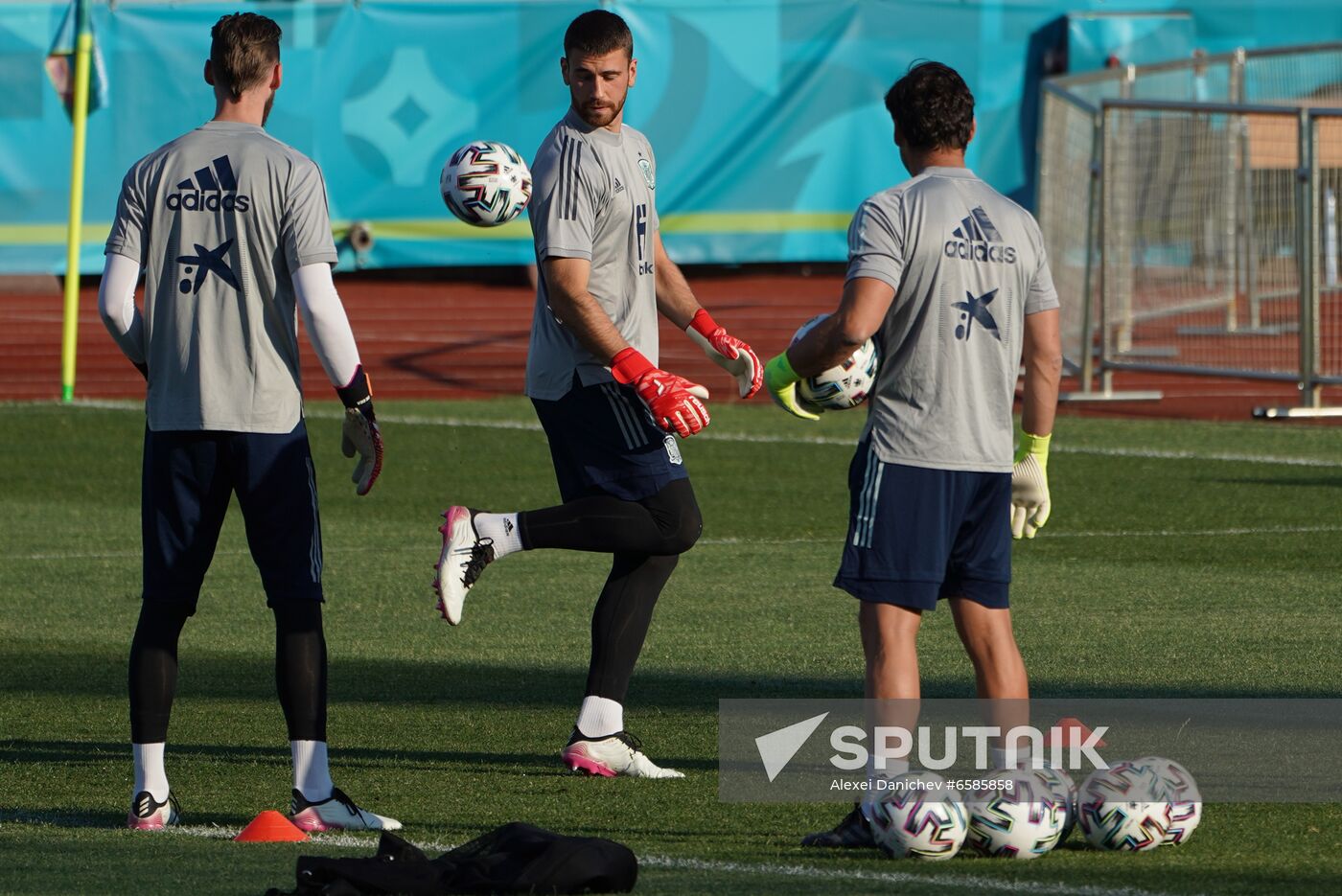 Russia Soccer Euro 2020 Spain Training Session