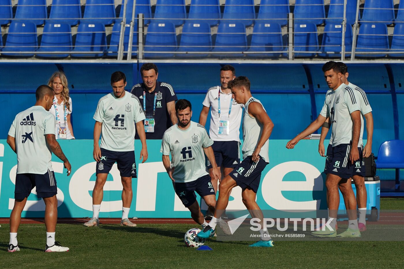 Russia Soccer Euro 2020 Spain Training Session