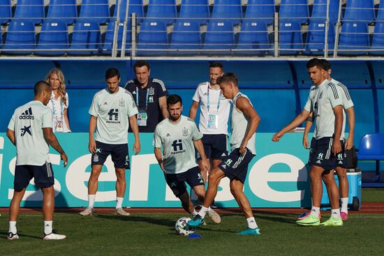 Russia Soccer Euro 2020 Spain Training Session