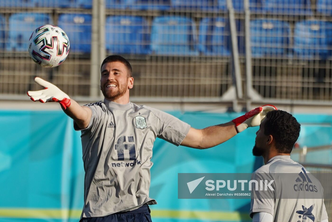 Russia Soccer Euro 2020 Spain Training Session