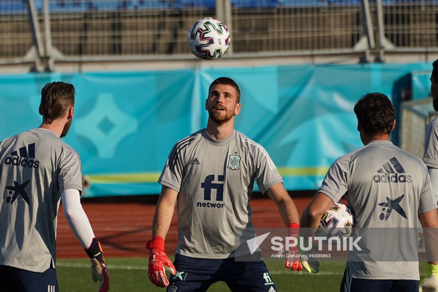 Russia Soccer Euro 2020 Spain Training Session