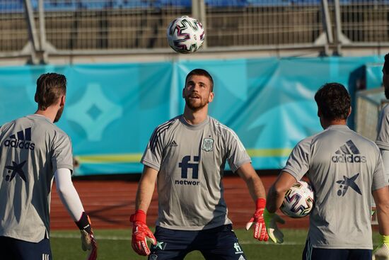 Russia Soccer Euro 2020 Spain Training Session