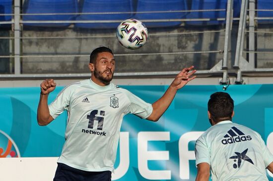 Russia Soccer Euro 2020 Spain Training Session
