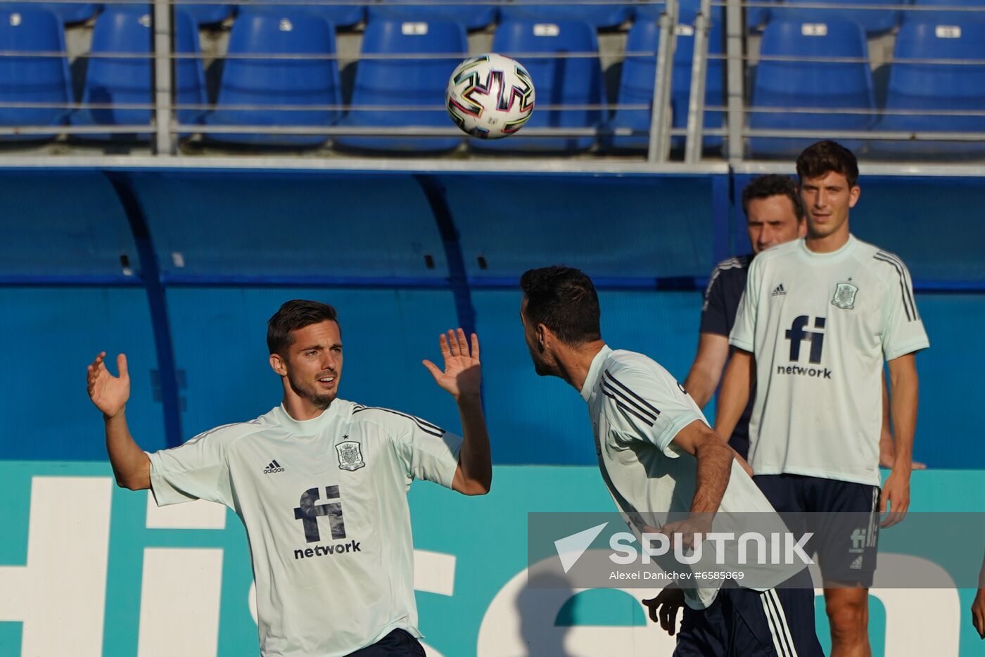 Russia Soccer Euro 2020 Spain Training Session