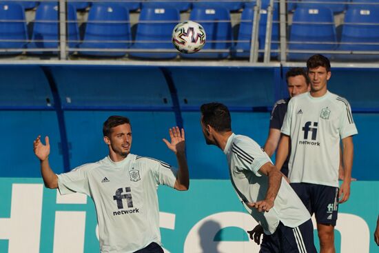 Russia Soccer Euro 2020 Spain Training Session