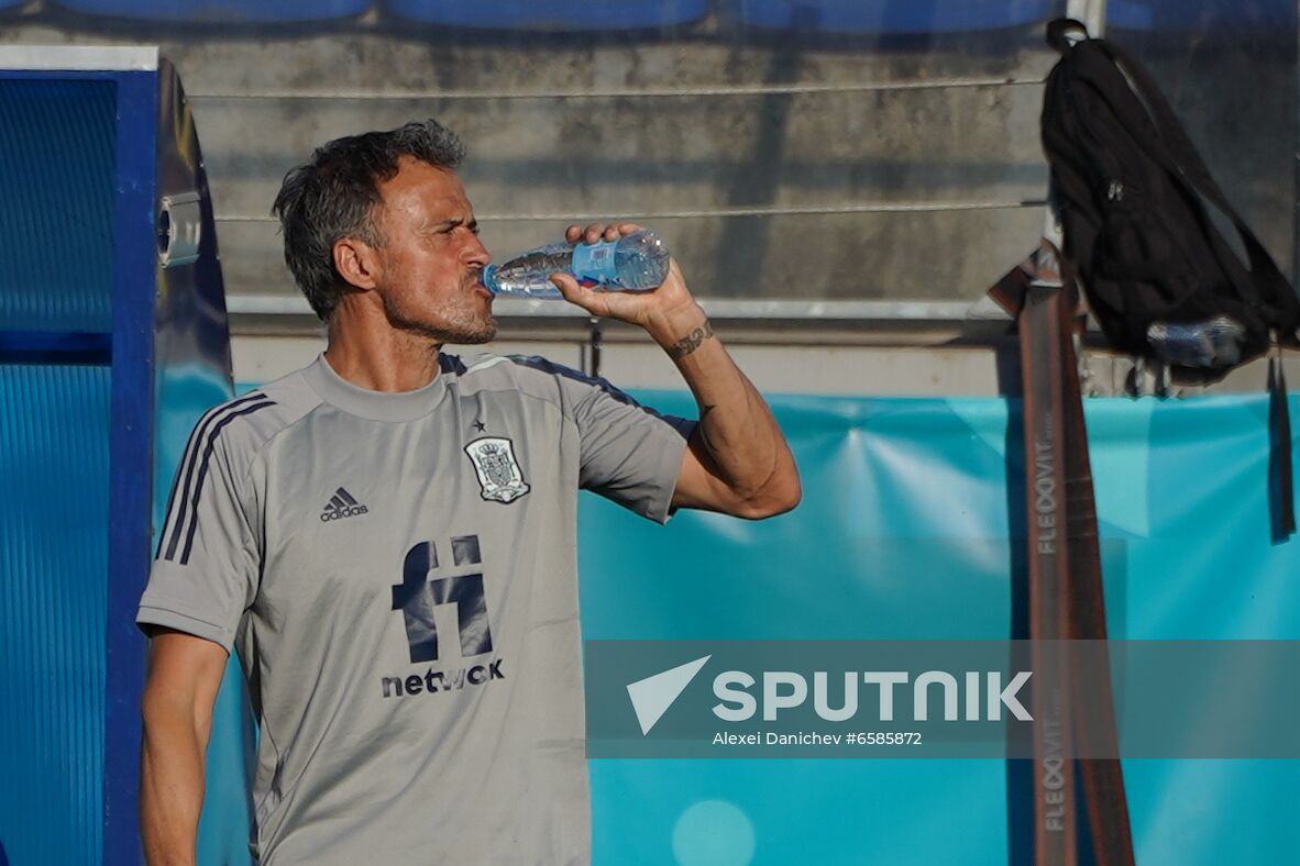 Russia Soccer Euro 2020 Spain Training Session