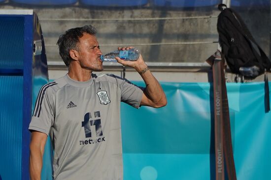 Russia Soccer Euro 2020 Spain Training Session