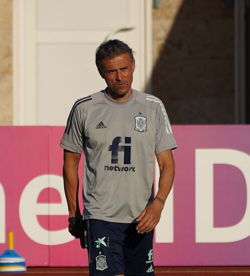 Russia Soccer Euro 2020 Spain Training Session