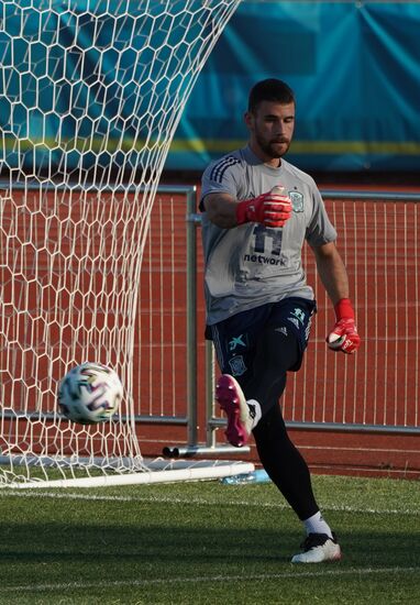 Russia Soccer Euro 2020 Spain Training Session