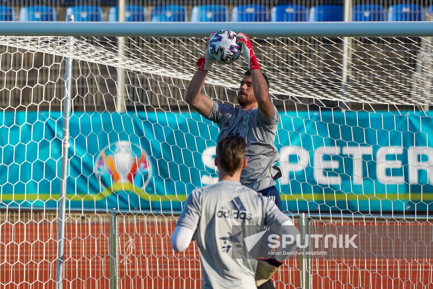 Russia Soccer Euro 2020 Spain Training Session