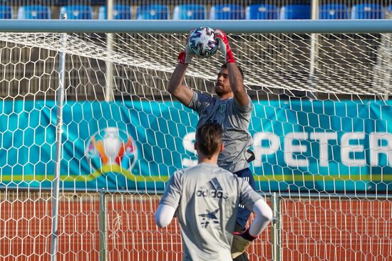 Russia Soccer Euro 2020 Spain Training Session
