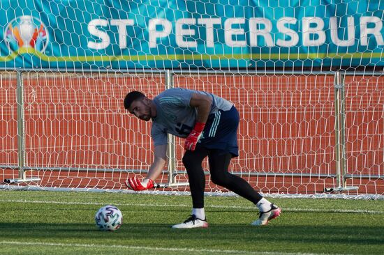 Russia Soccer Euro 2020 Spain Training Session