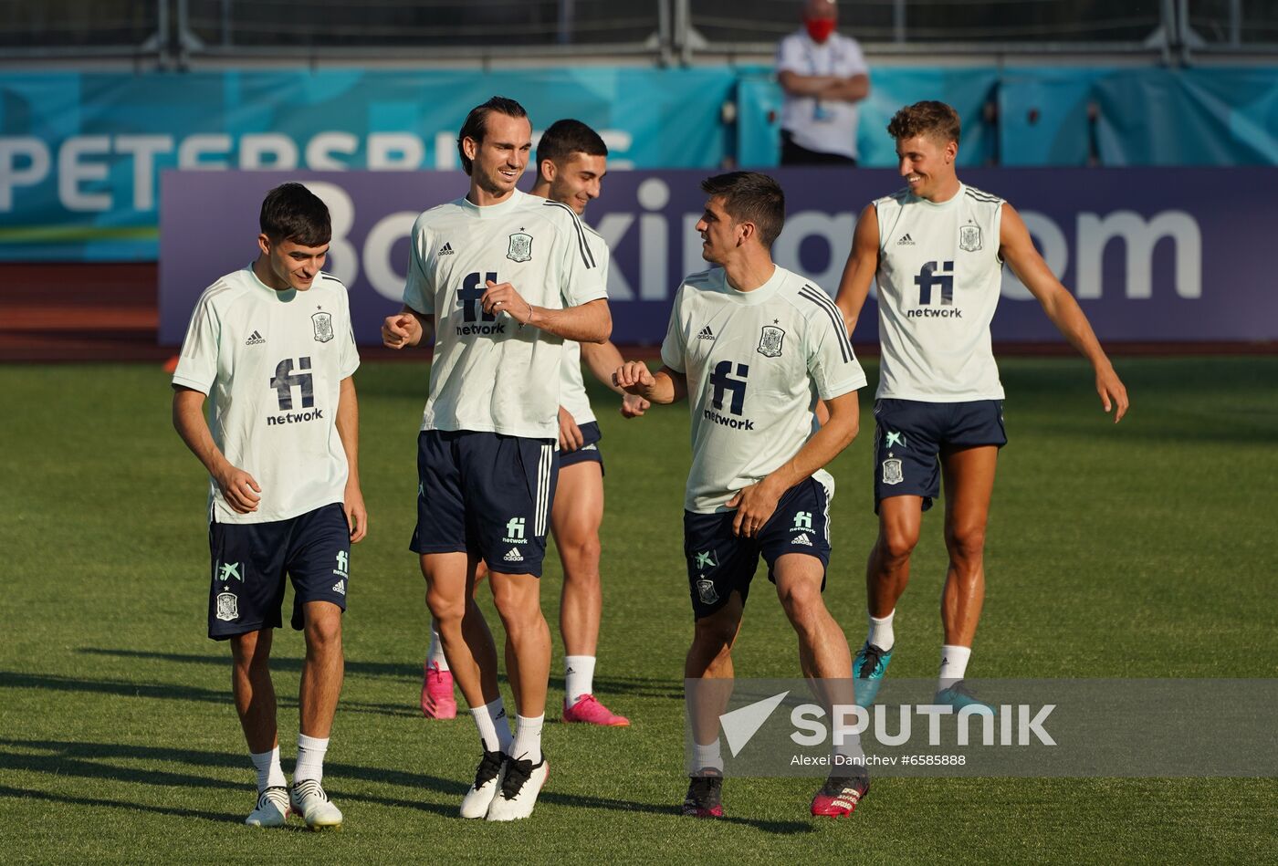 Russia Soccer Euro 2020 Spain Training Session