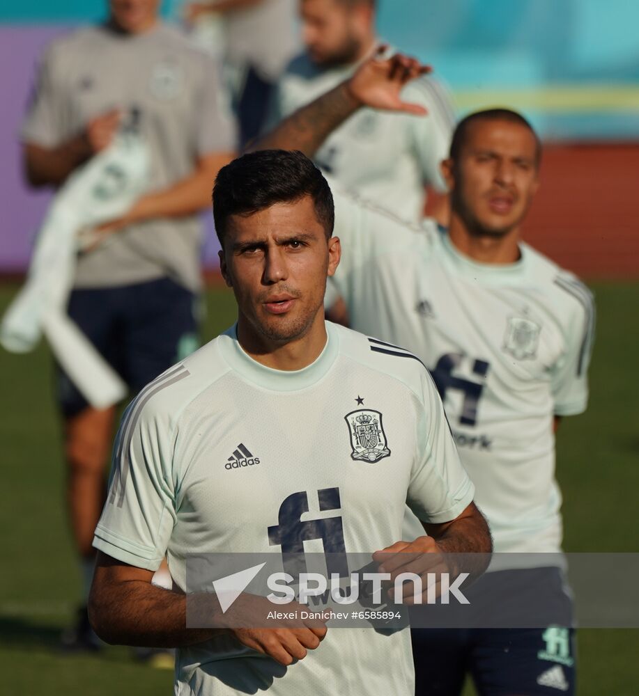 Russia Soccer Euro 2020 Spain Training Session